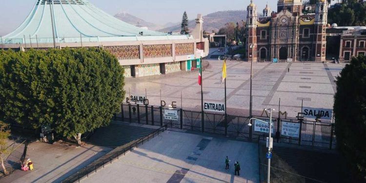 Refuerzan operativo en la Basílica de Guadalupe