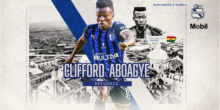 Se integra el ghanés Clifford Aboagye a la filas del Club Puebla