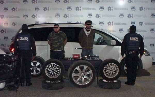 Ladrón de autopartes es detenido en la colonia Naciones Unidas