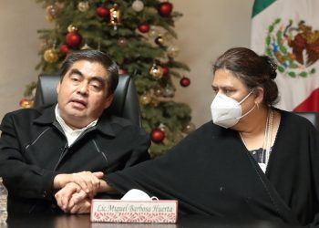 Miguel Barbosa reitera compromiso para enfrentar contingencia por COVID-19 en Puebla