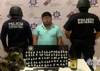 SSP Puebla detiene sujeto identificado como líder criminal en Ajalpan