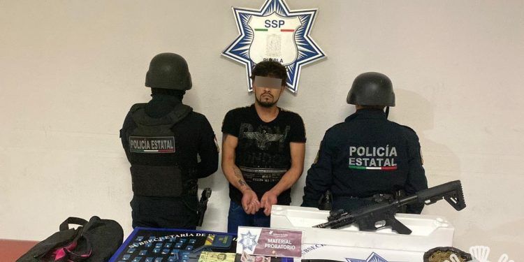Líder delincuencial de Zacatlán es asegurado por la SSP
