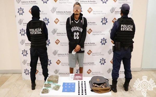Policía Estatal detiene a repartidor de drogas en la colonia Guadalupe Hidalgo