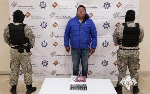 Policía Estatal detiene a repartidor de drogas en la colonia Guadalupe Hidalgo