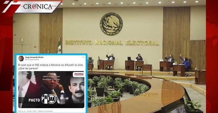 INE considera acto anticipado de campaña a video de Morena sobre la corrupción