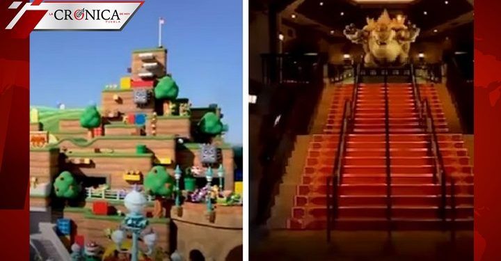 Difunden imágenes sobre el nuevo parque de diversiones de Nintendo en Japón