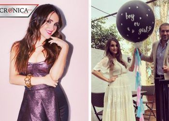 Dulce María anuncia nacimiento de su hija María Paula con foto en Instagram