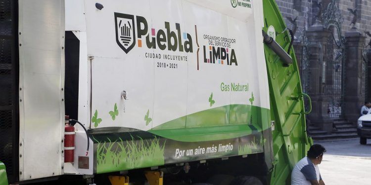 Servicio de Limpia de Puebla suspende actividades 12 y 25 de diciembre, así como 1 de enero