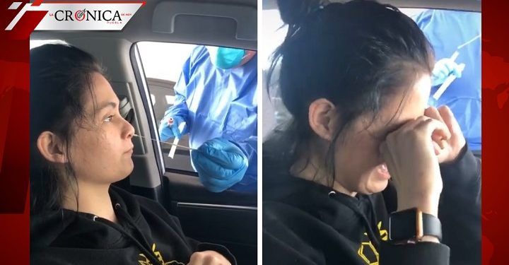 Joven publica clip sobre el dolor que sintió al someterse a prueba de COVID-19