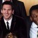 Pelé reconoce a Messi por igualar su marca de 643 goles con un mismo club