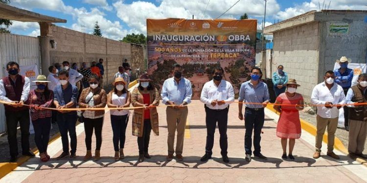 Sergio Céspedes anuncia la construcción de cuartel policial estatal en Tepeaca