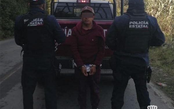 Cae presunto homicida en Tuzamapan de Galeana