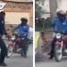 Repartidor ayuda a policía a alcanzar a supuestos ladrones en Morelos