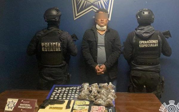 Cae presunto sicario de “El Toñín” en Tecamachalco
