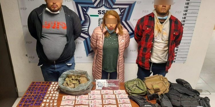 Distribuidores de droga son asegurados en Los Héroes