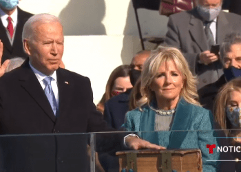 Joe Biden rinde protesta como el presidente número 46 de Estados Unidos