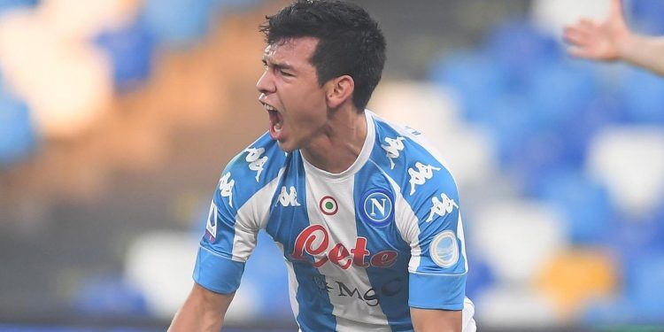 Chucky Lozano anota el tercer gol más rápido de la liga italiana