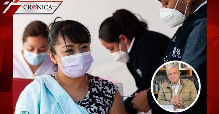 AMLO informa que todos los abuelitos estarán vacunados contra COVID-19 en marzo