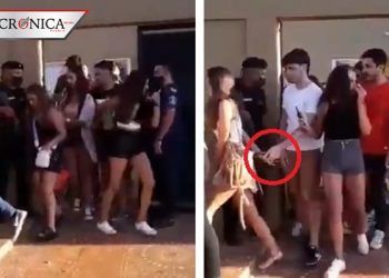 Descubre infidelidad de su novia gracias a fiesta COVID-19 en Argentina (VIDEO)
