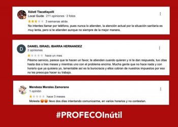 La inservible PROFECO y su criminal omisión