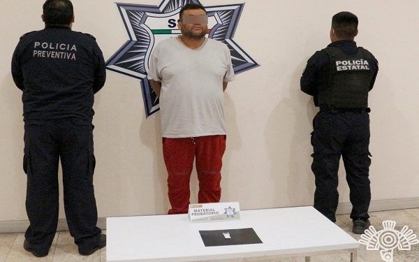 SSP captura a vendedor de drogas por internet en Puebla, Cholula y Huejotzingo