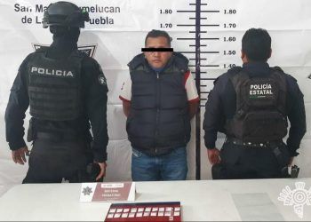 Capturan en Texmelucan a presunto huachigasero