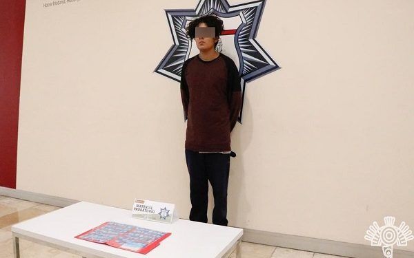 Vendedor de droga por internet es capturado por la SSP Puebla