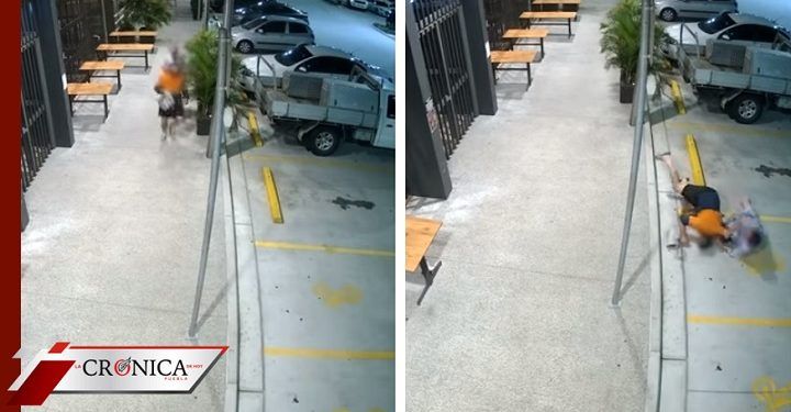 Abuelita de Australia derriba a ladrón para evitar que se lleve su bolso (VIDEO)
