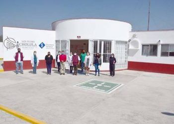 San Pedro Cholula entrega rehabilitación integral de Centro de Salud en San Agustín Calvario