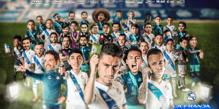 Club Puebla integra a aficionados en su foto oficial del #Guard1anes2021