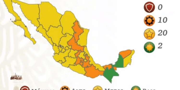 Puebla permanecerá 15 días en semáforo naranja