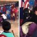 Niño se hace viral por patear a hombre disfrazado de Thanos en fiesta (VIDEO)
