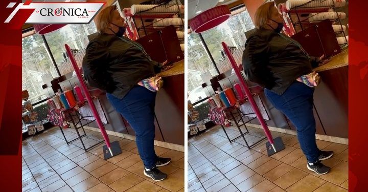Captan a mujer enojada después de saber que docena de donas no lleva 50 piezas