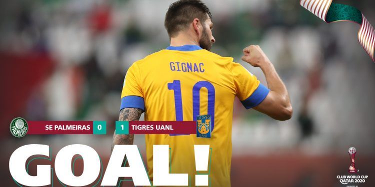 Tigres está en la final del Mundial de Clubes tras derrotar 1-0 al Palmeiras