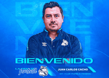 Juan Carlos Cacho es el nuevo DT del Club Puebla Femenil 