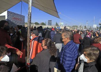 Crítica PAN Puebla falta de organización en jornada de vacunacion anti Covid