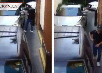 Ladrón aprovecha fila de autos en McDonald’s para asaltar a conductores (VIDEO)