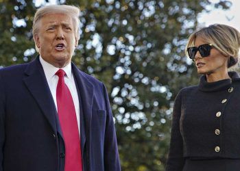 Trump y Melania se vacunaron en secreto antes de abandonar Casa Blanca