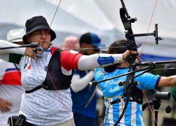 Alejandra Valencia es primera en la clasificación del Preolímpico de Tiro con Arco