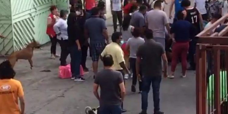 En Infonavit Villa Frontera intentan linchar a un presunto ladrón    