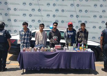 Multiasaltantes fueron capturados en la colonia Lomas del Sur