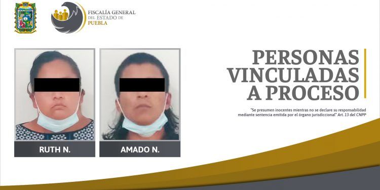 Madre y padrastro son vinculados a proceso por el feminicidio de su hija en Atlixco 