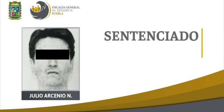 Feminicida de Huaquechula es sentenciado a 45 años de prisión