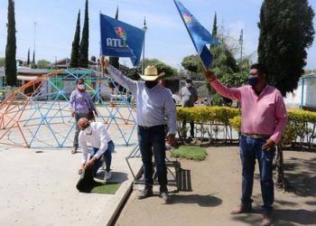 Ayuntamiento de Atlixco entrega obras en juntas auxiliares