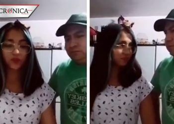 Padre obliga a hija a pedir perdón por perrear para video de TikTok (VIDEO)