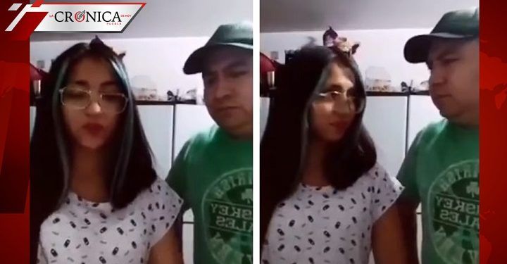 Padre obliga a hija a pedir perdón por perrear para video de TikTok (VIDEO)