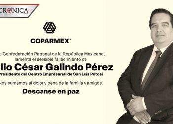 Muere César Galindo, presidente de Coparmex en San Luis Potosí durante atentado