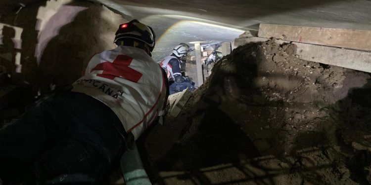 Detienen a responsable de obra que se derrumbó en Texmelucan
