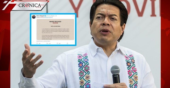 Solo fue por cursos: Mario Delgado aclara relación con la secta Nxivm