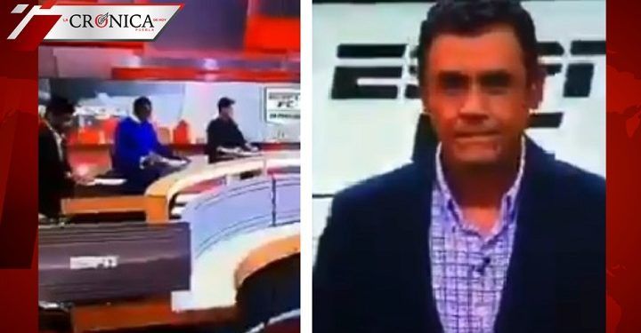 Difunden video de conductor de ESPN que fue aplastado por pantalla gigante